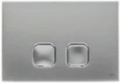 Панель механическая двойная OLI PLAIN, пластик, хром матовый Панель механическая двойная OLI PLAIN, пластик, хром матовый