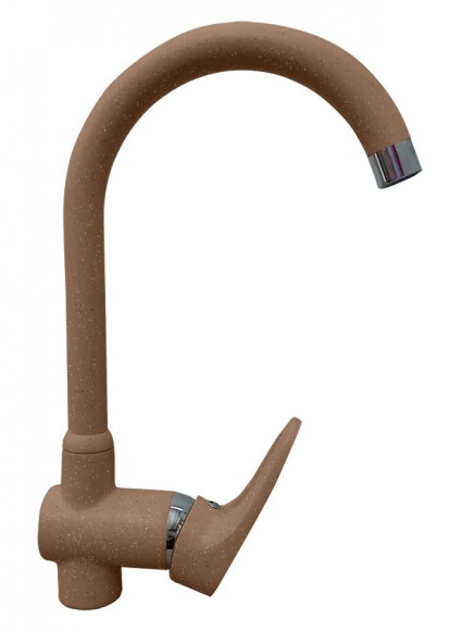 GRANFEST Смеситель для кухни U-обр. D-35мм терракот арт.