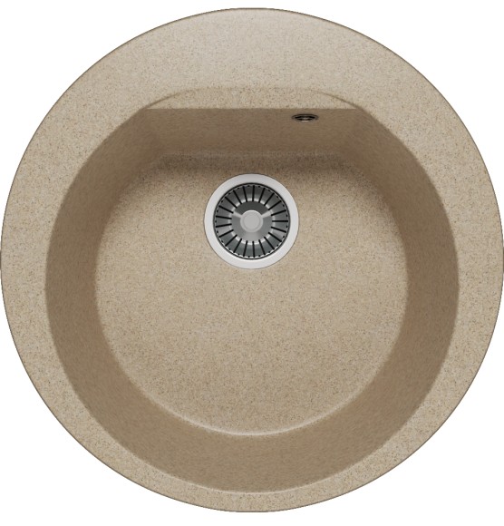 Кухонная мойка Polygran ATOL-520 №302 Песоч
