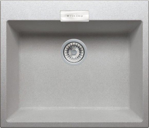 Кухонная мойка TOLERO Loft TL-580 (№001 (Сер. мет))