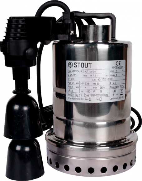 Дренажный насос Stout SPD-0003-200250