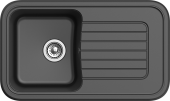 EWIGSTEIN Мойка ANTIK 60F 1-чаша+крыло 860*510мм антрацит арт.EW- EWIGSTEIN Мойка ANTIK 60F 1-чаша+крыло 860*510мм антрацит арт.EW-