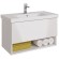 Тумба PERFECTO, 90 см, подвесная, 1 ящик, push-to-open, белый глянец