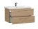 Тумба под раковину подвесная LARA 80 для COMO 80 орех Тумба под раковину подвесная LARA 80 для COMO 80 орех