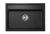 KS-7301, ЧЁРНЫЙ  кухонная мойка, кварц
