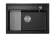 KS-7301, ЧЁРНЫЙ  кухонная мойка, кварц