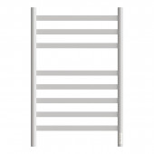 Полотенцесушитель электрический Point Селена PN16858W П8 500x800, диммер справа, белый