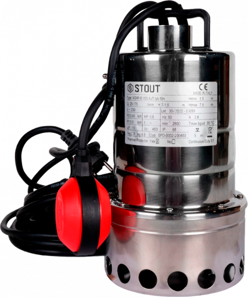Дренажный насос Stout SPD-0002-200450