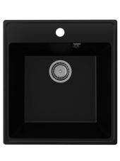 Мойка ULGRAN Quartz Forte 460-07, уголь