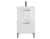 Тумба под раковину напольная MELAR 50 для COMO 50 белый