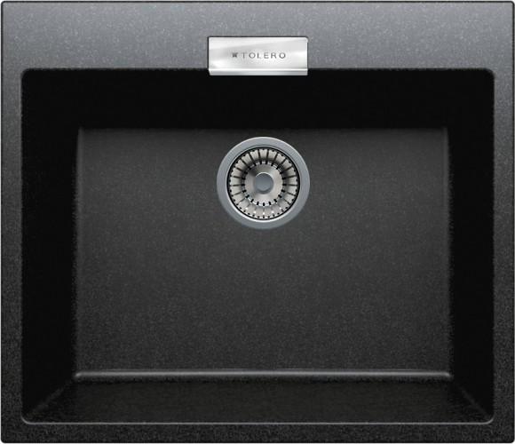Кухонная мойка TOLERO Loft TL-580 (№ 911 черный)