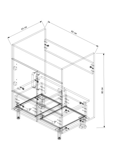 70 Тумба "Paradiz 70" (ум. Фостер 70) белое дерево 70 Тумба "Paradiz 70" (ум. Фостер 70) белое дерево