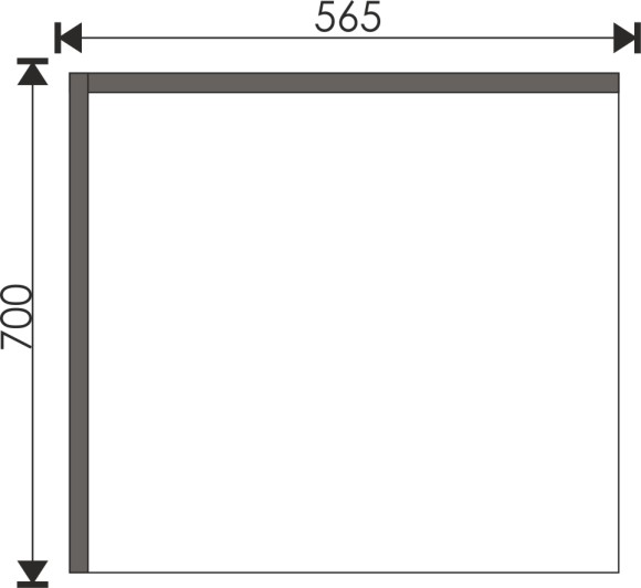 60 Зеркало-шкаф "Chelsea 60"