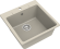 EWIGSTEIN Мойка GERD 50  1-чаша 510*510мм бежевый арт.EW-
