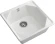 GRANFEST Мойка UNIQUE 500  1-чаша 500*500мм иней арт.GF-