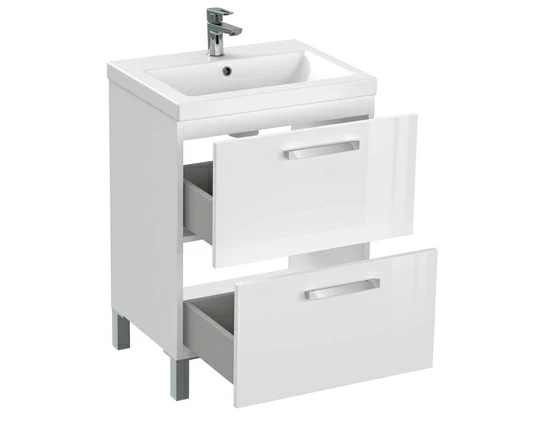 Тумба под раковину напольная MELAR 60 для COMO 60 белый