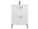 Тумба под раковину напольная MELAR 60 для COMO 60 белый