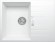 Кухонная мойка TOLERO Loft TL-650 (№923 (Белый))