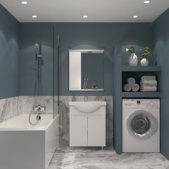 65 Зеркало-шкаф "Paola 65"