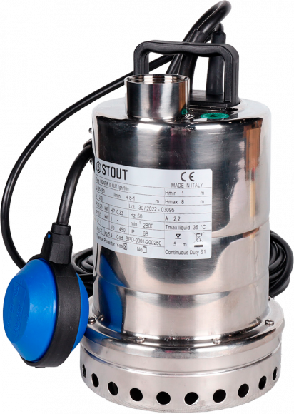 Дренажный насос Stout SPD-0001-200250