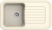 EWIGSTEIN Мойка ANTIK 60F 1-чаша+крыло 860*510мм крем арт.EW- EWIGSTEIN Мойка ANTIK 60F 1-чаша+крыло 860*510мм крем арт.EW-