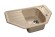GRANFEST Мойка CORNER 800E  угловая 800*500мм бежевый арт.GF-C