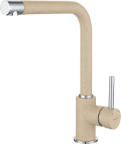 GRANFEST Смеситель для кухни Г-обр. D-35мм бежевый арт. GRANFEST Смеситель для кухни Г-обр. D-35мм бежевый арт.