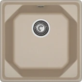 GRANFEST Мойка UNIQUE 500  1-чаша 500*500мм песочный арт.GF-