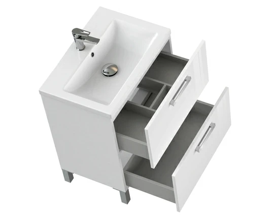 Тумба под раковину напольная MELAR 70 для COMO 70 белый