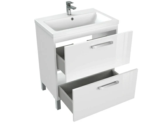 Тумба под раковину напольная MELAR 70 для COMO 70 белый