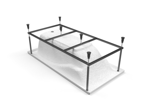 Ванна прямоугольная ZEN 170x85