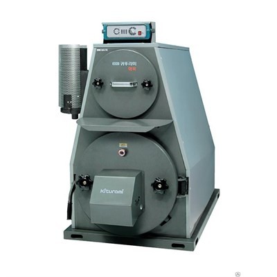 Напольный твердотопливный двухконтурный котел KITURAMI KF-35