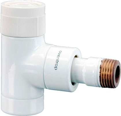 Термостат Oventrop E DN 15 угловой, белый, 1/2&quot;