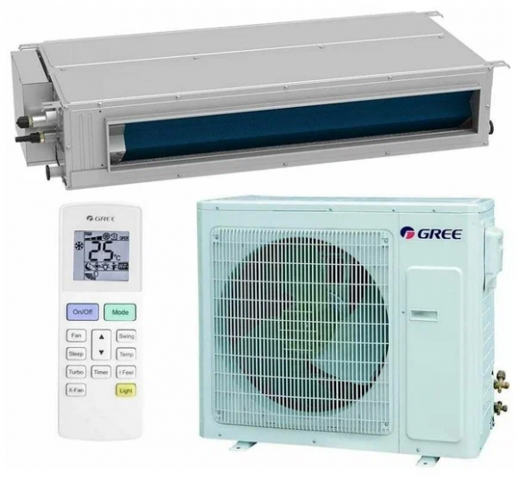 Сплит-система канального типа Gree GUD140PHS/A-S/GUD140W/A-X