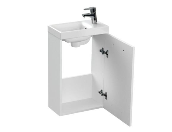 Тумба под раковину подвесная LARA 40 для COMO 40 белый Тумба под раковину подвесная LARA 40 для COMO 40 белый