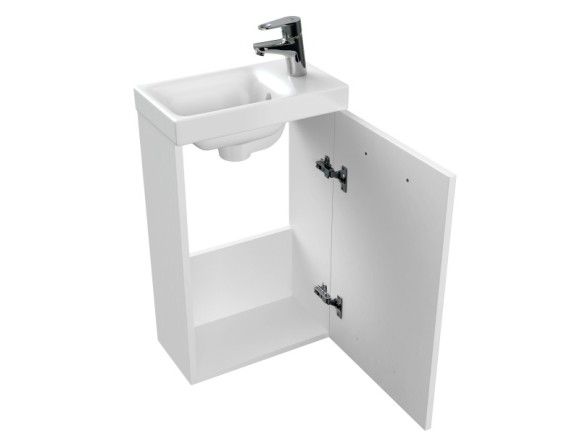 Тумба под раковину подвесная LARA 40 для COMO 40 белый Тумба под раковину подвесная LARA 40 для COMO 40 белый