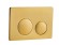 Кнопка смыва EvaGold 03, пластик круг золото для инсталляции EvaGold 400 и EvaGold 500 