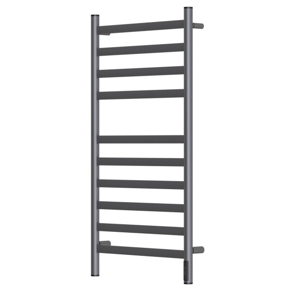 Полотенцесушитель электрический Point Селена PN16850GR П10 500x1000, диммер справа, графит премиум Полотенцесушитель электрический Point Селена PN16850GR П10 500x1000, диммер справа, графит премиум