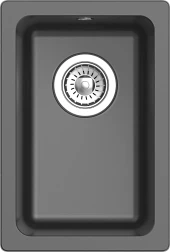 EWIGSTEIN Мойка 2540 подстольный монтаж 1-чаша 310*460мм антрацит арт.EW- EWIGSTEIN Мойка 2540 подстольный монтаж 1-чаша 310*460мм антрацит арт.EW-