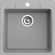 EWIGSTEIN Мойка GERD 50  1-чаша 510*510мм серый металлик арт.EW-