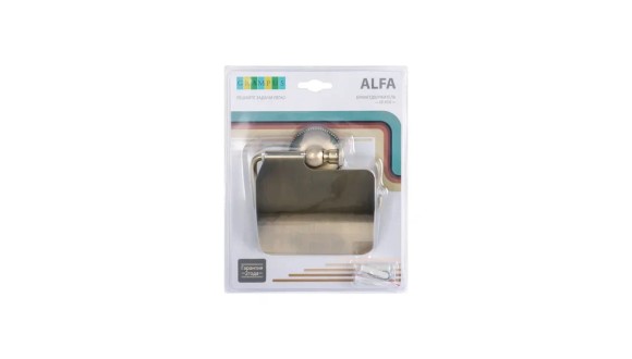 Бумагодержатель с крышкой Grampus Alfa GR-9510