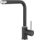GRANFEST Смеситель для кухни Г-обр. D-35мм графит арт.