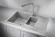 7802, АЛЮМИНИУМ, кухонная мойка, кварц