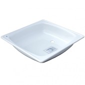 Поддон душевой 80*80*16 стальной "Стандарт"  квадрат (Казахстан) (50)