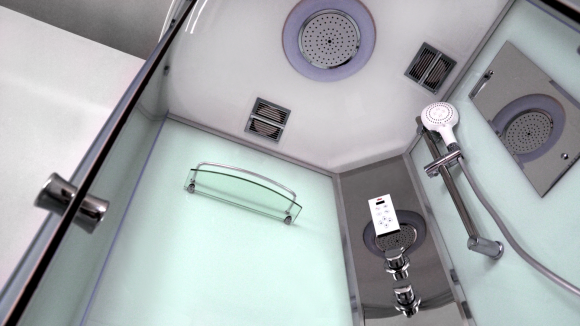 Timo Comfort T-8809 Clean Glass душевая кабина 90*90*220