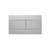 Панель механическая двойная OLI SLIM, пластик, хром матовый, Oliveira Панель механическая двойная OLI SLIM, пластик, хром матовый, Oliveira