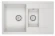 7802, АРКТИК (БЕЛЫЙ), кухонная мойка, кварц