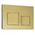 Кнопка смыва EvaGold 05, пластик квадрат золото для инсталляции EvaGold 400 и EvaGold 500 