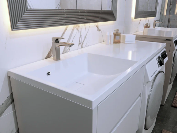 Раковина над стиральной машиной Paola Magenta 1200 L (левая чаша) Раковина над стиральной машиной Paola Magenta 1200 L (левая чаша)