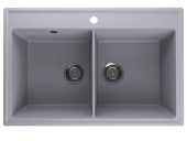 Мойка ULGRAN Quartz Ruma 780-05, бетон